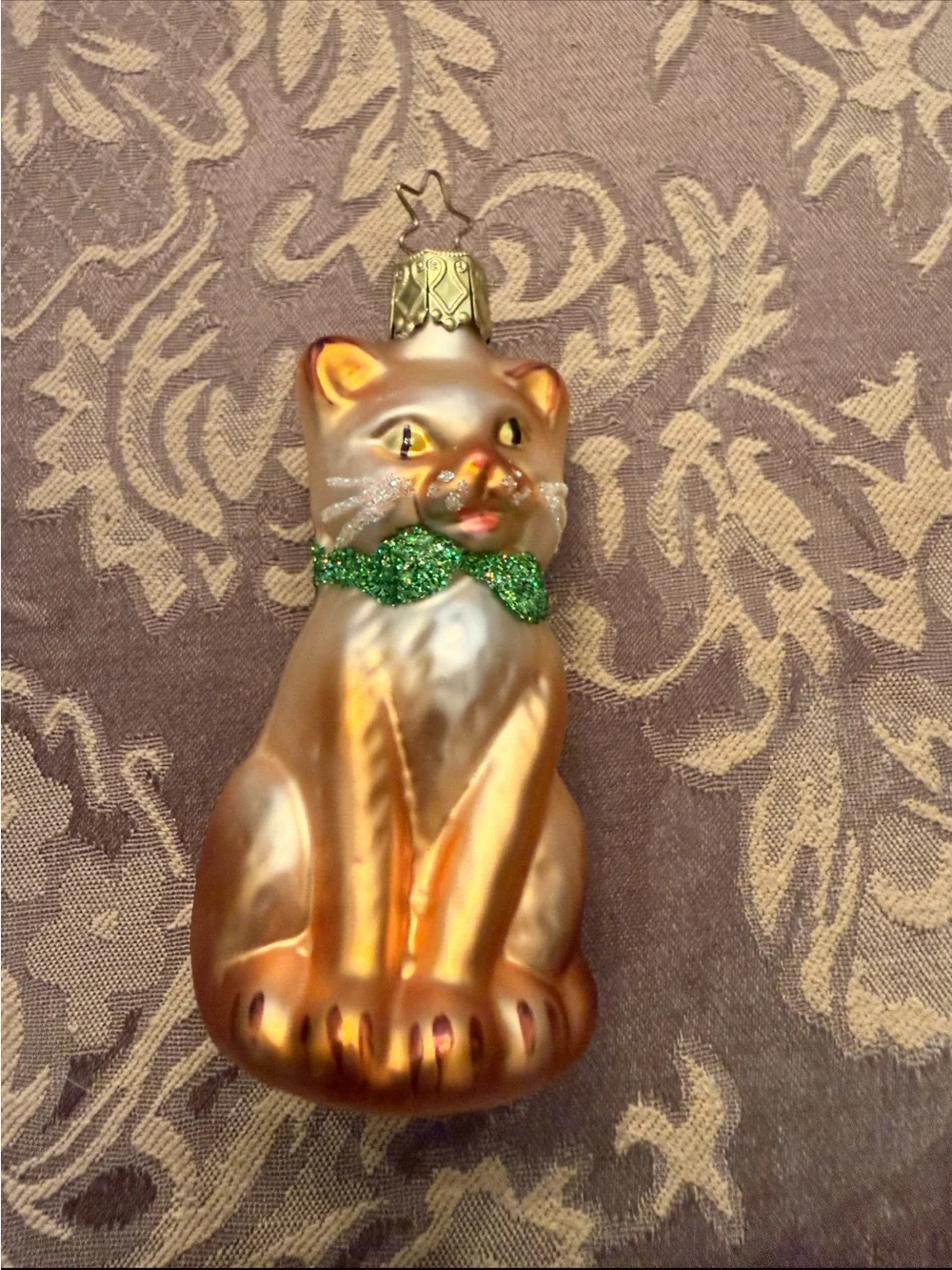 German cat ornament